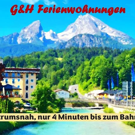 G & H Ferienwohnungen Appartement Almrausch Berchtesgaden Bagian luar foto