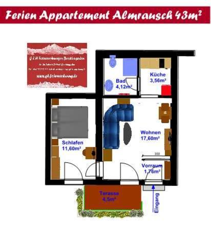 G & H Ferienwohnungen Appartement Almrausch Berchtesgaden Bagian luar foto